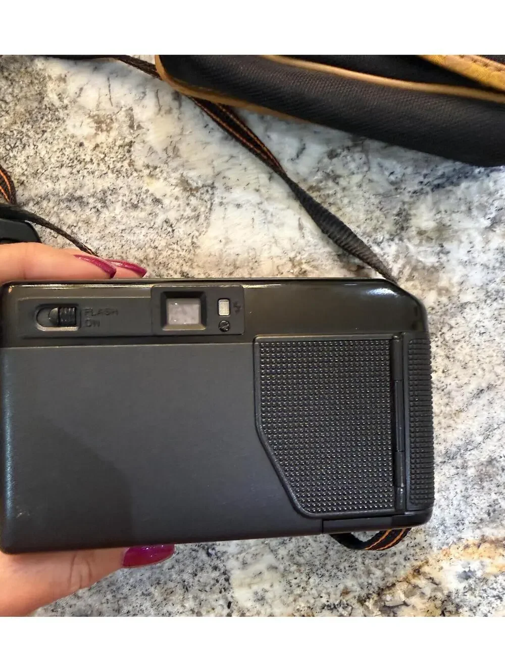 Canon AF35M II 35mm Point & Shoot Film Camera with Case